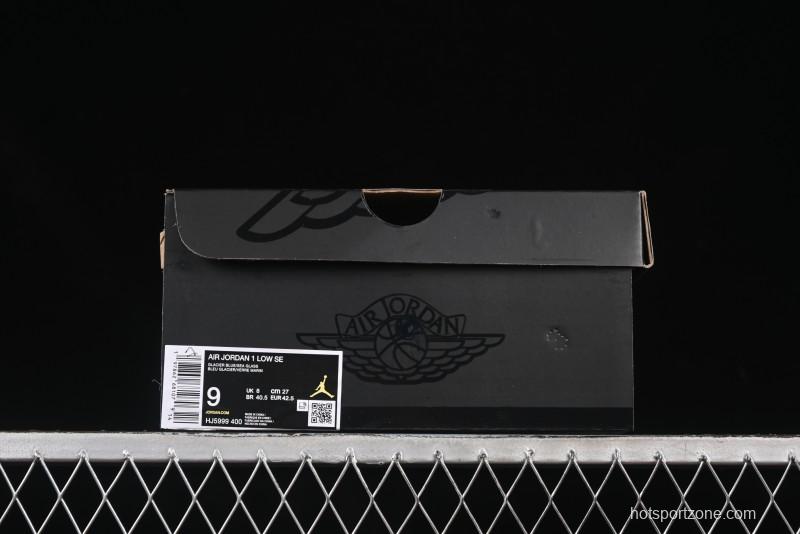 Nike Air Jordan 1 Low AJ1 Mint Blue Low-Top Casual Lifestyle Sneakers - HJ5999-400