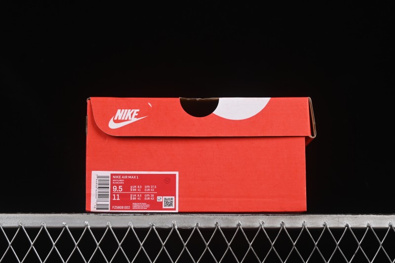 Nike Air Max 1 Retro Running Shoes with Half-Sole Air Cushion - FZ5808-002