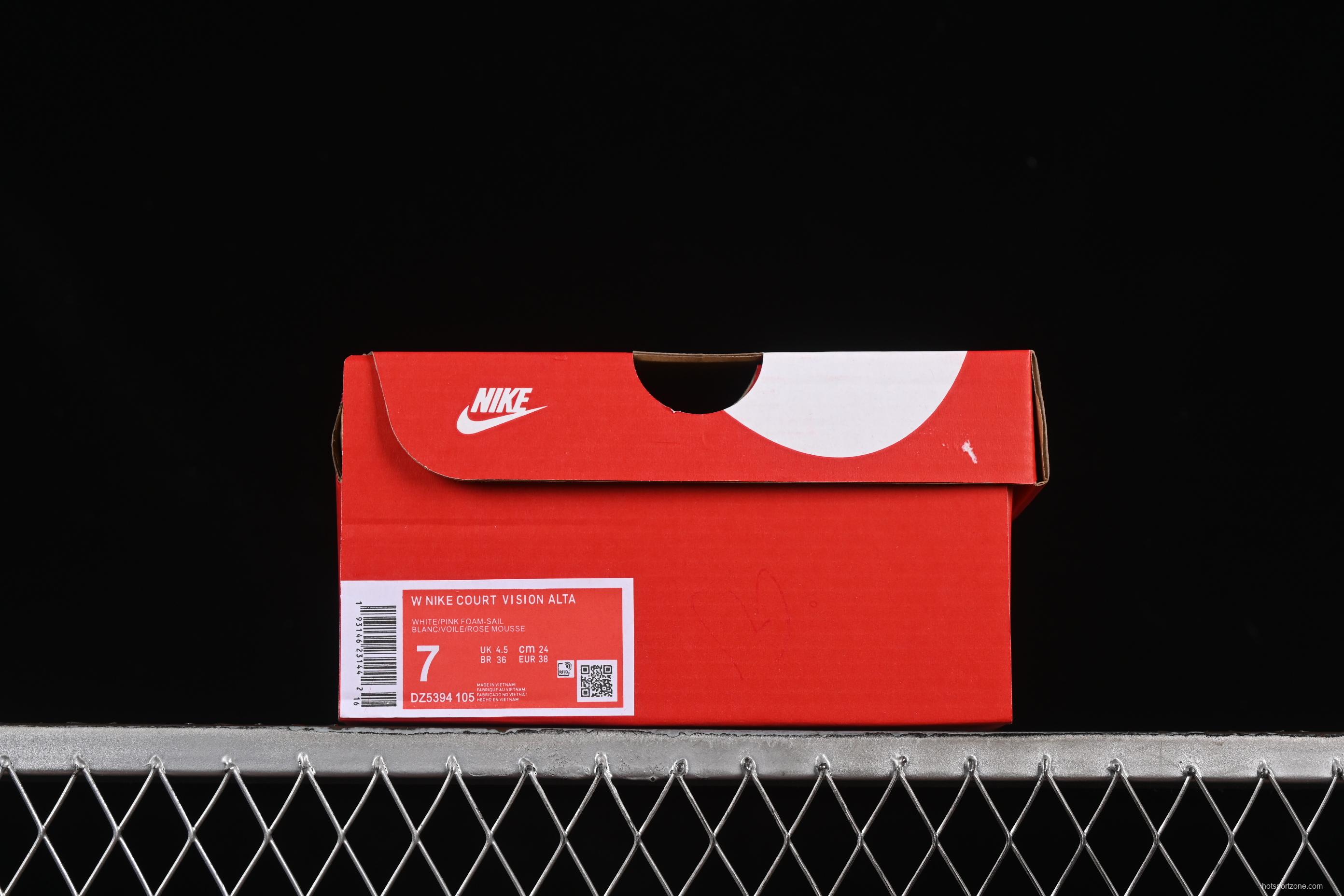 Nike Court Vision Alta Thick-Sole Casual Sneakers for Campus Wear - DZ5394-105