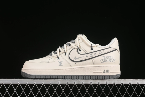 Nike Air Force 1 '07 Low LV Collaboration Beige Sole Drawstring Casual Sneakers - DM6868-100