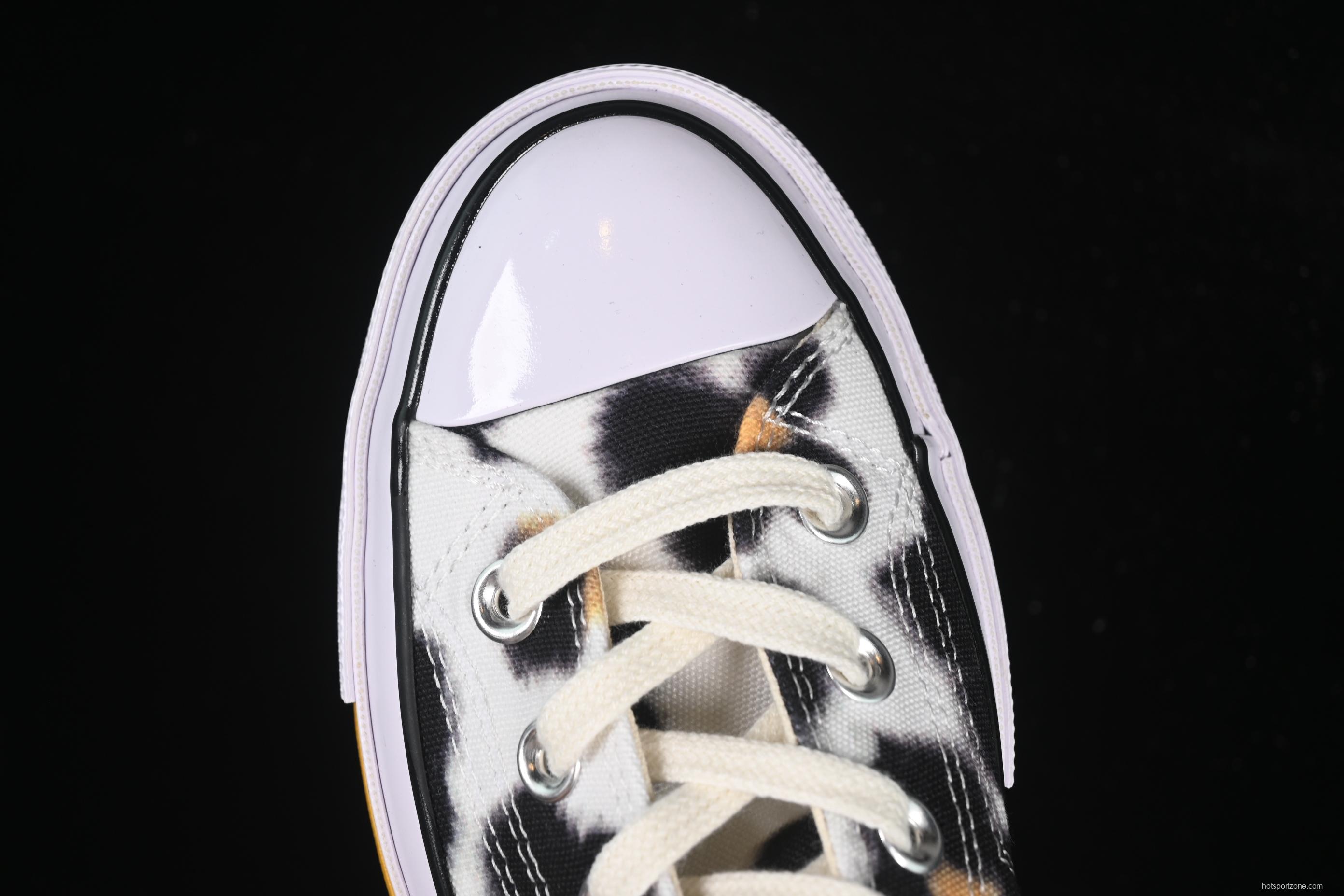 Kenzo Chuck Taylor Ox Hana Leopard Cypress High Top Sneakers - A14788C