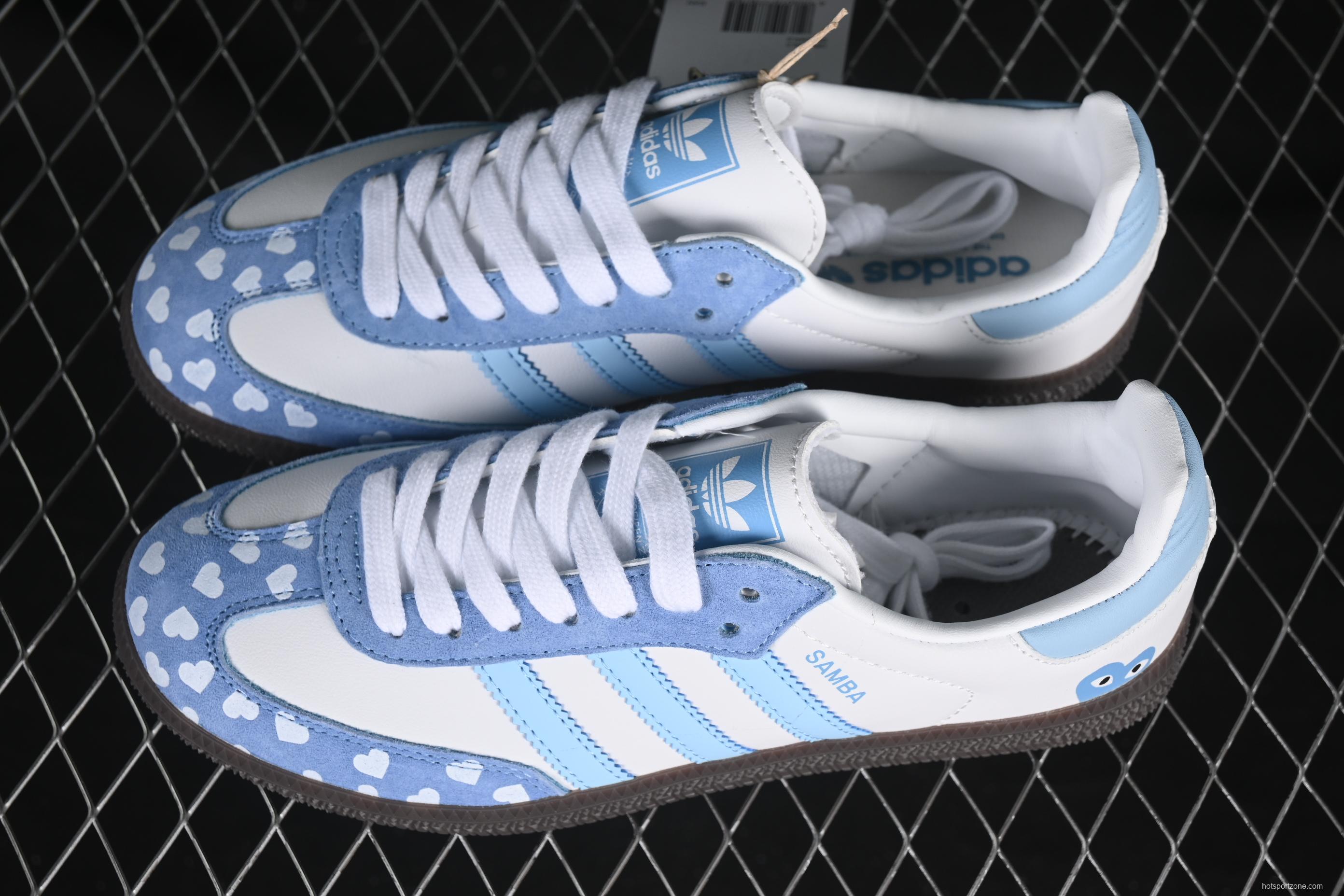 Adidas Originals Samba OG Retro Casual Sneakers - FW2413