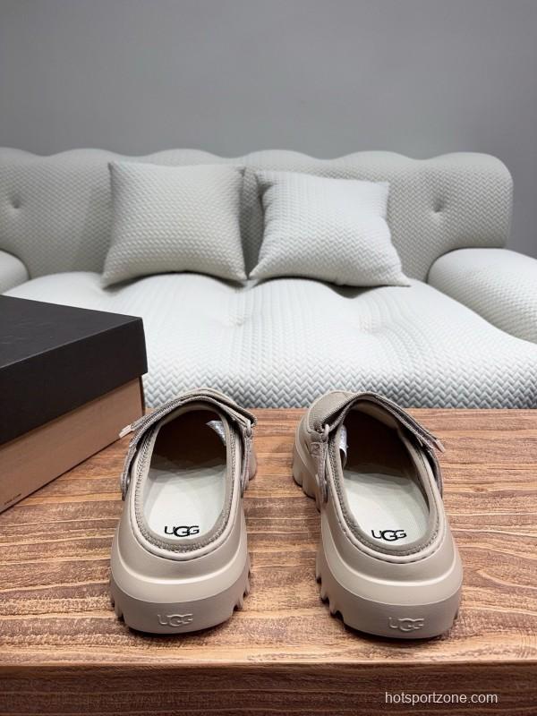 2025 UGG Beige Mesh Slippers