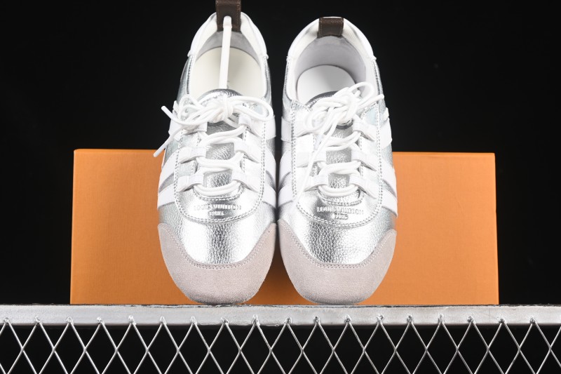 Louis Vuitton Sneakerina Round Toe Lace-Up Ballet Style Flat Training Shoes - N.F6