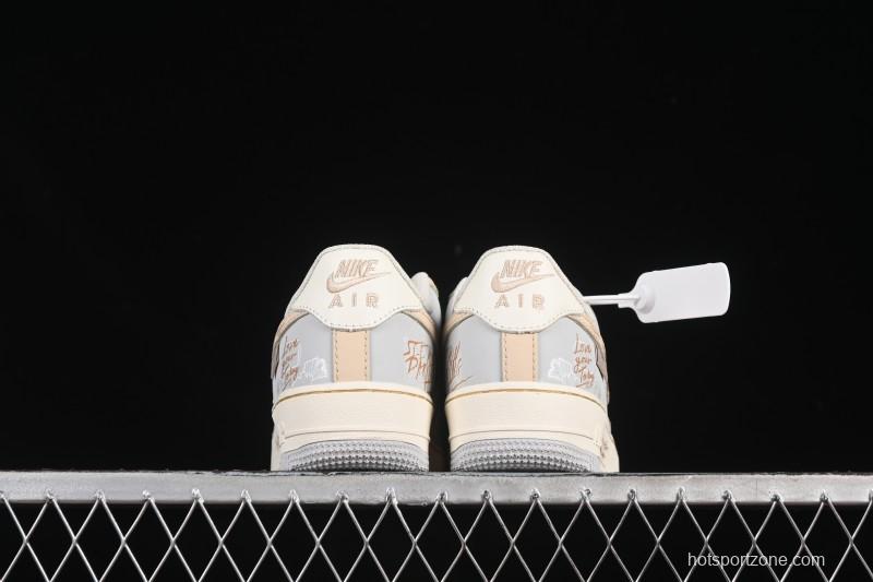 Nike Air Force 1'07 Low Love Letter Casual Sneakers - DB3301-111