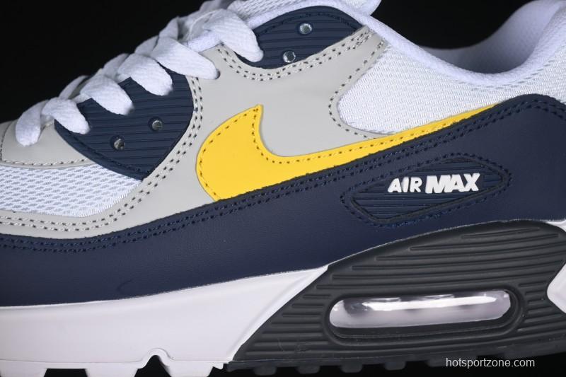 Nike Air Max 90 Retro Running Shoes with Visible Air Cushion - AJ1285-101