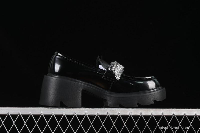 GG-CC Platform Loafers Casual Shoes with Thick Sole - G23X5112A