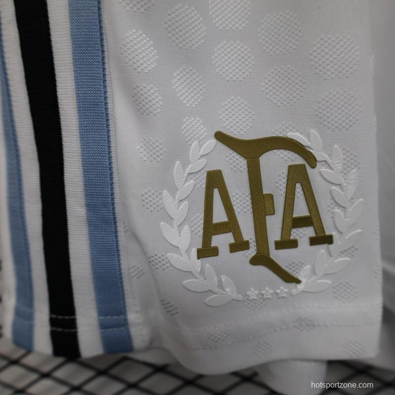 Player Version 2025 Argentina WHITE Shorts