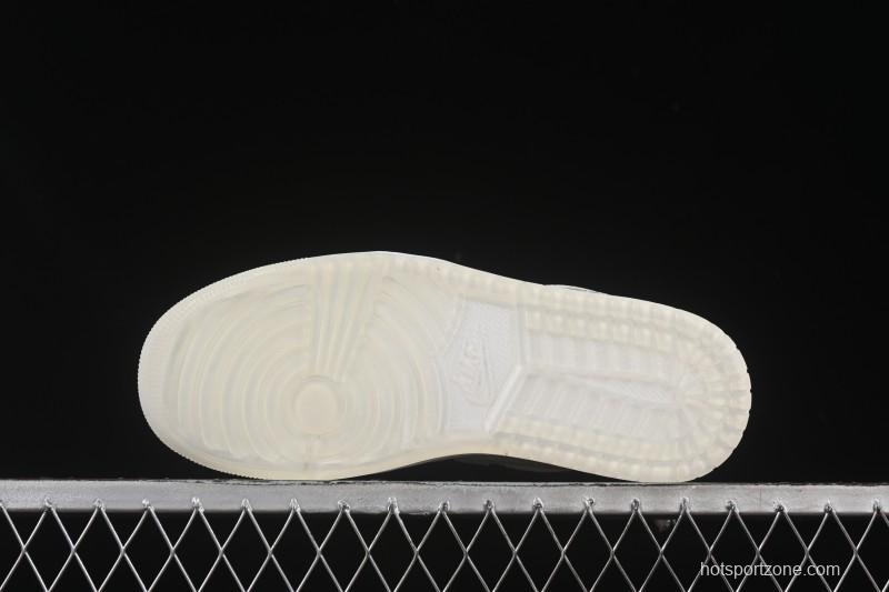 Nike Air Jordan 1 Low AJ1 Amber Green Low Top Casual Skate Shoes HF4078-100