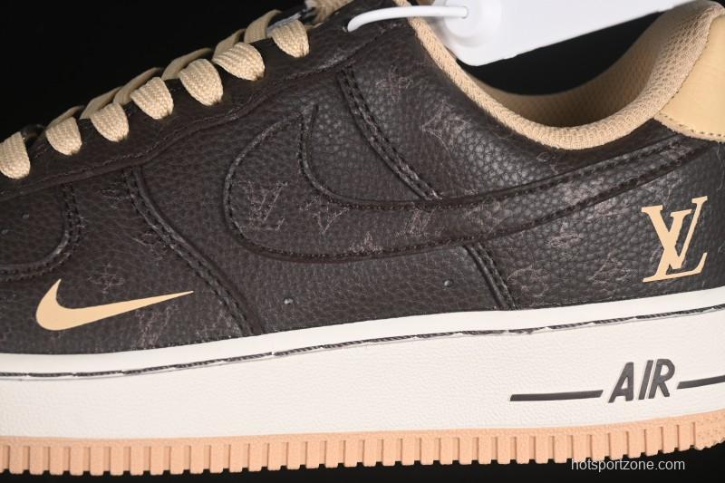 Nike Air Force 1 '07 Low LV Collaboration Coffee Brown Casual Sneakers - LW9279-007