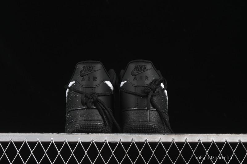 Nike Air Force 1'07 Low White Starry Splatter Casual Sneakers - ZH0316-090