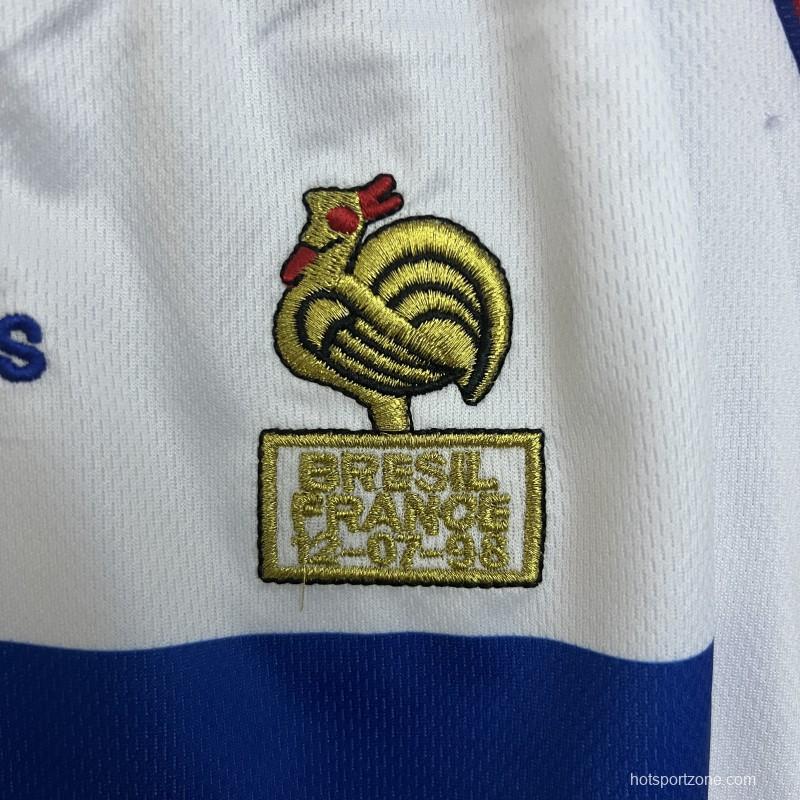 1998 Kids France Away Size 16-28 Jersey