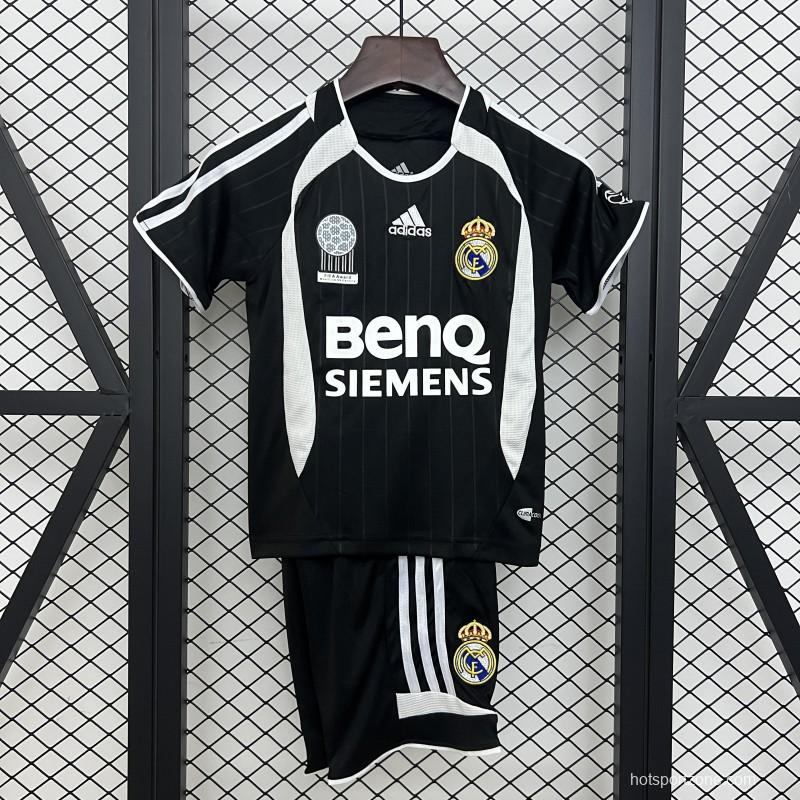 Retro 06/07 Kids Real Madrid Away Size 16-28 Jersey