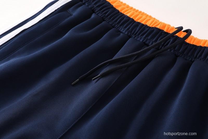 25/26 Real Madrid Navy Full Zipper Jacket +Long Pants