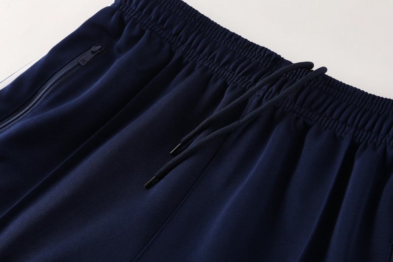 2025 Adidas Original Navy Full Hoodie Zipper Jacket +Long Pants