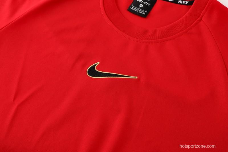 25/26 Nike Red Short Sleeve Jersey+Shorts