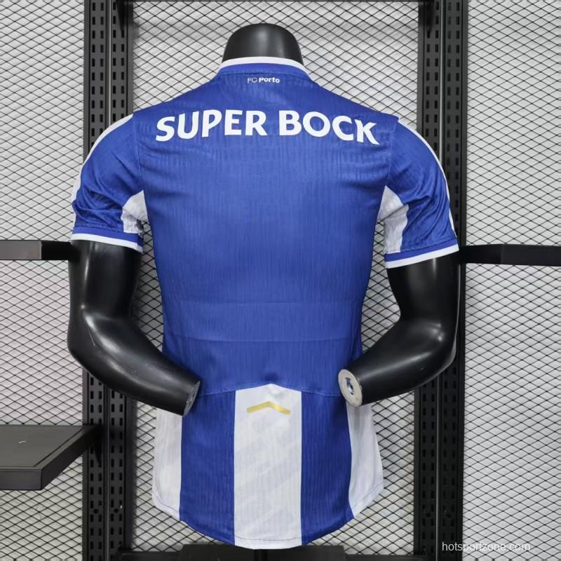 Player Version 25/26 Porto Home Jersey