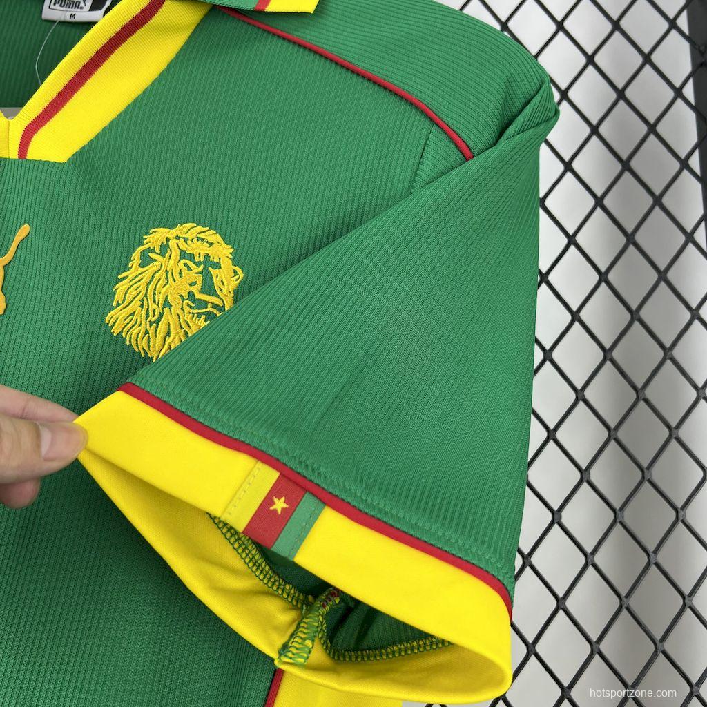 1998 Cameroon Home Retro Jersey