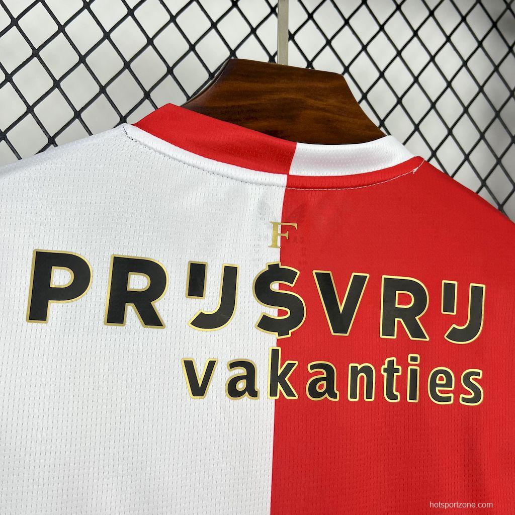 2025/26 Feyenoord Rotterdam Home Jersey