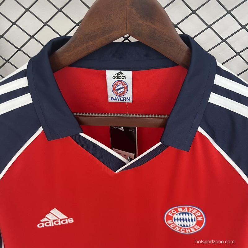 00/01 Retro Bayern Munich Home Jersey