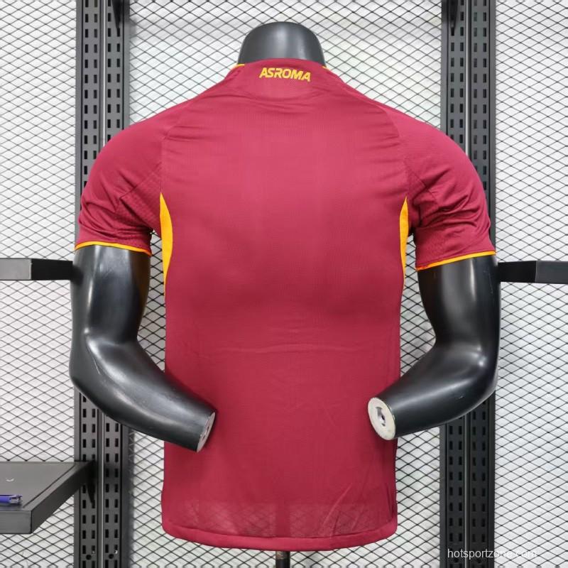 Player Version 25/26 Roma Home Jersey