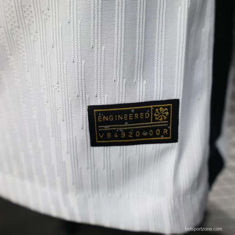 Player Version 25/26 Paris Saint-Germain White with Pink Trim Jersey