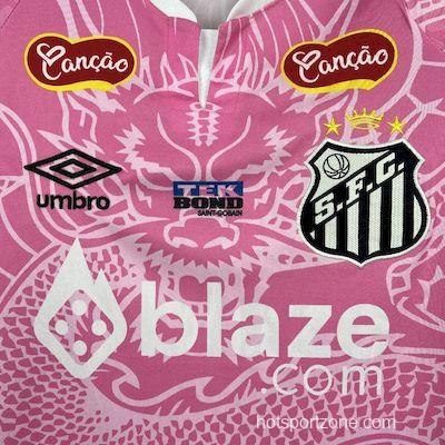 2025/26 Santos Pink Dragon Special Edition Jersey