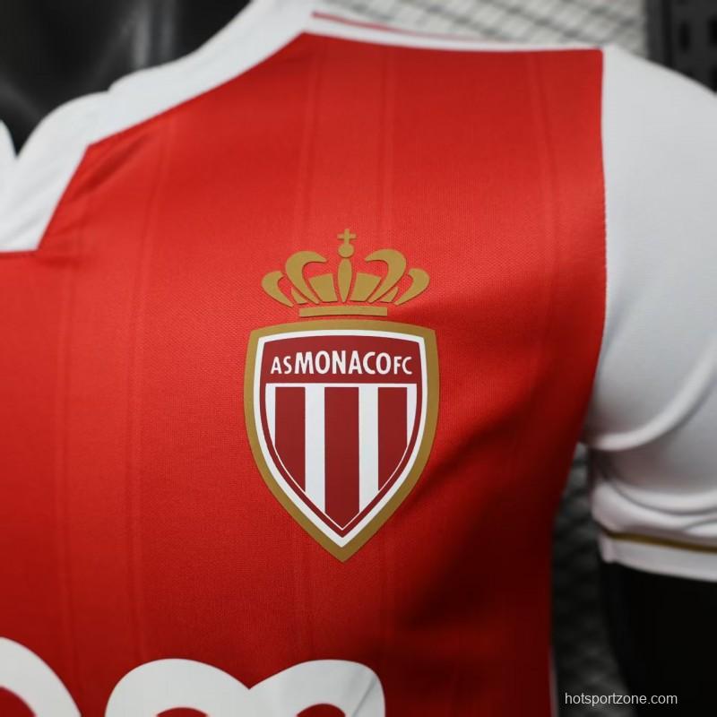 Player Version 25/26 Monaco Home Jersey