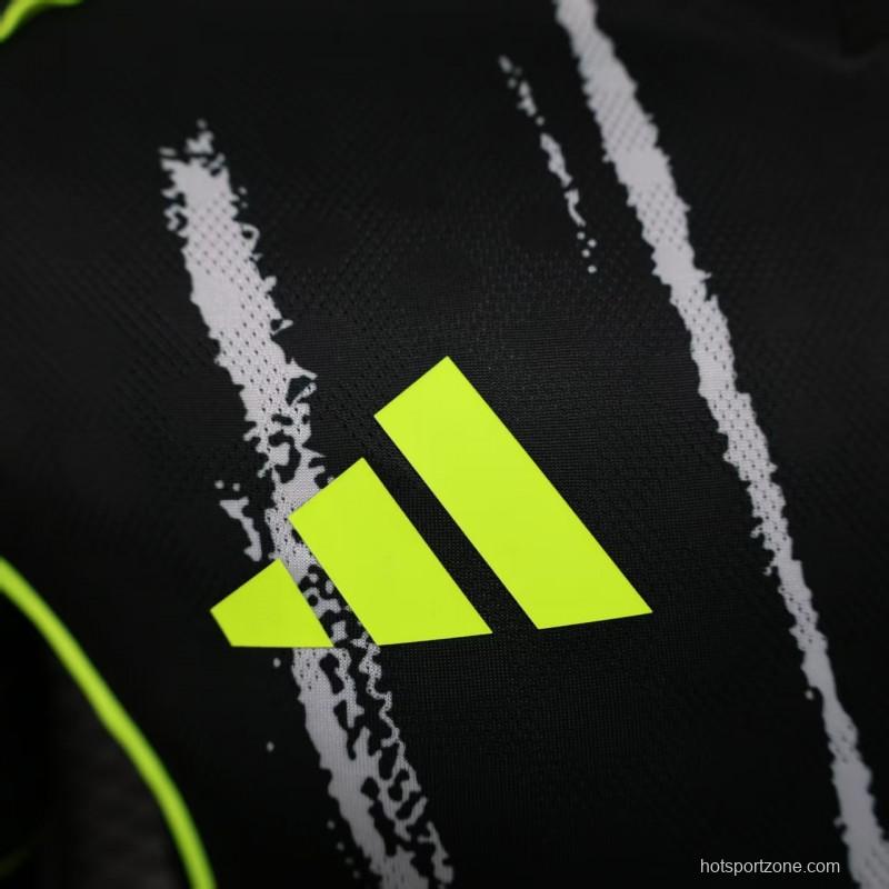 Player Version 25/26 Al Ahly FC Away Black Jersey