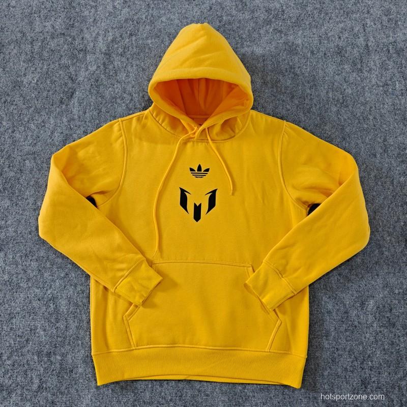 25/26 Inter Miami Messi Fleece-lined Hoodie 9 Color Full Zipper Jacket + Long Pants