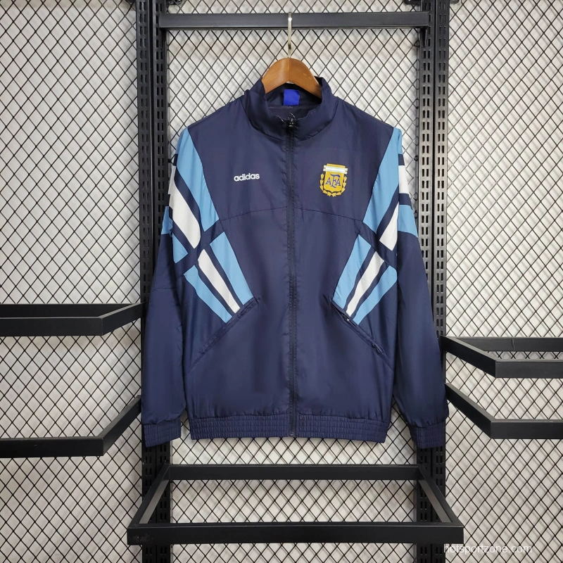 2025 Argentina Jacket Navy Windbreaker
