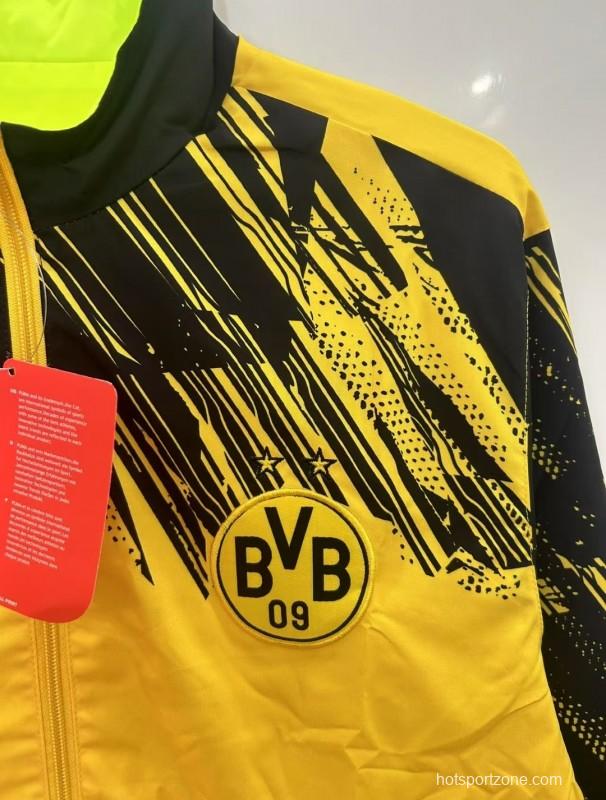 25/26 Borussia Dortmund Yellow Windbreaker