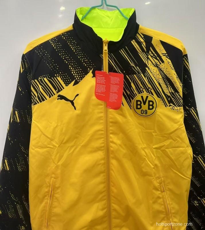 25/26 Borussia Dortmund Yellow Windbreaker