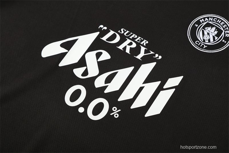 25/26 Manchester City Black with XS Short Sleeve+Soccer Shorts