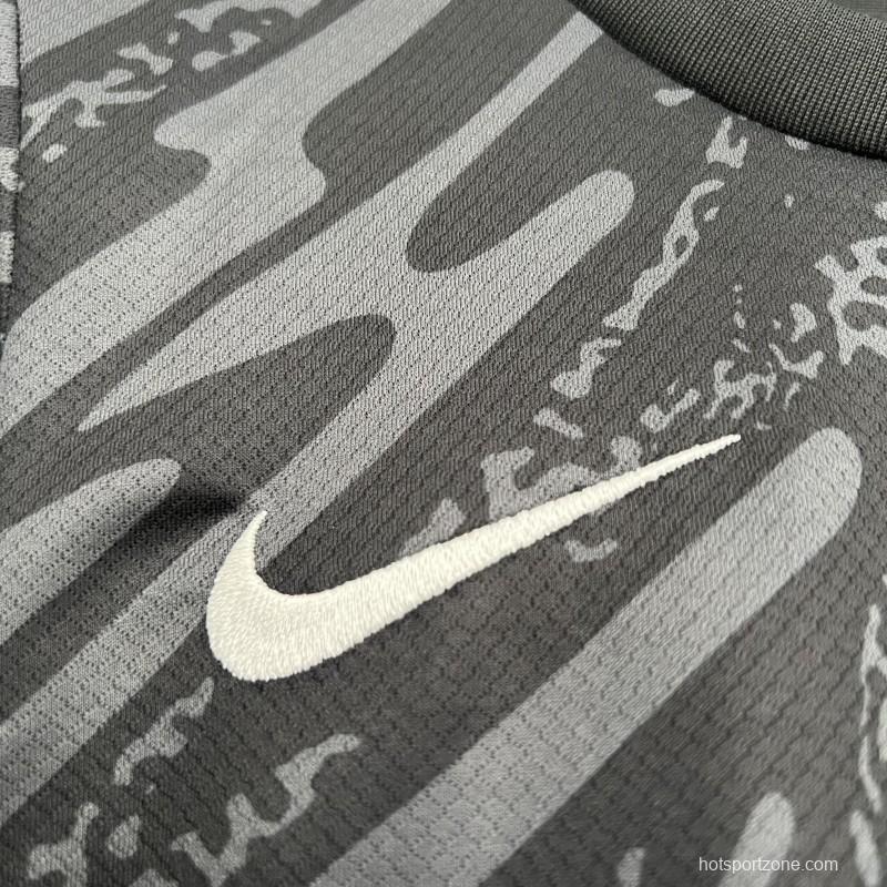 25/26 Kids Sporting Lisbon Goalkeeper Black Jersey