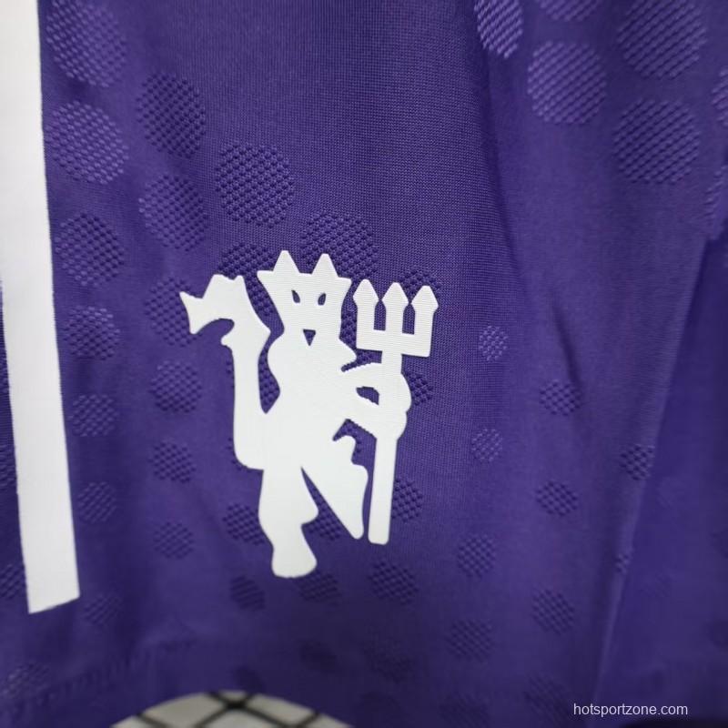 Player Version 25/26 Manchester United Purple Shorts