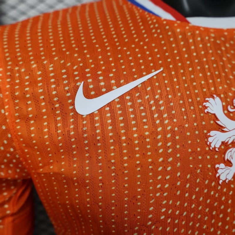 Player Version 2025 Netherlands Home Jersey