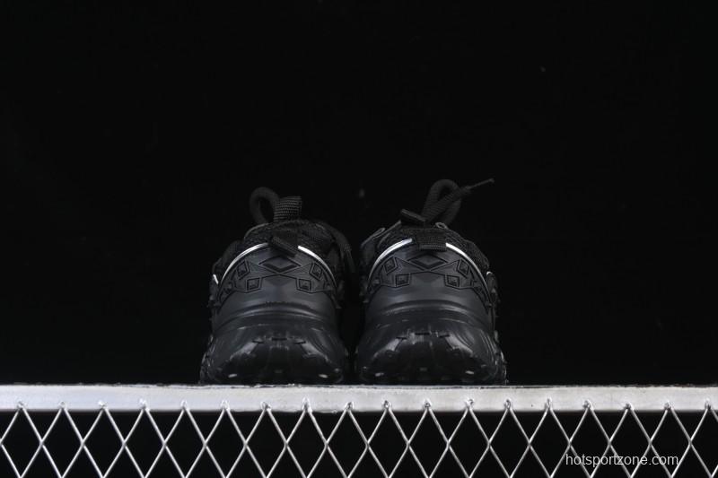 Balenciaga Non-Slip Wear-Resistant Casual Kids Shoes Black