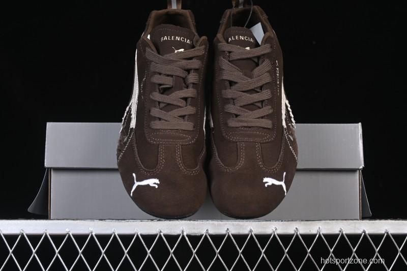 Puma The Open Product x Puma Speedcat Paris Collaboration Low-Top Lifestyle Casual Shoes - 406519-05