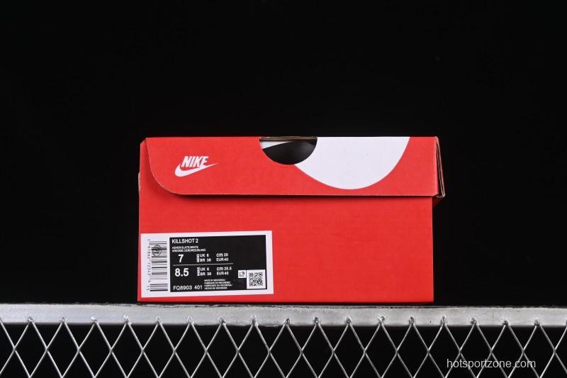 Nike Killshot 2 Retro Comfortable Anti-Slip Lightweight Low-Top Skate Shoes - FQ8903-401