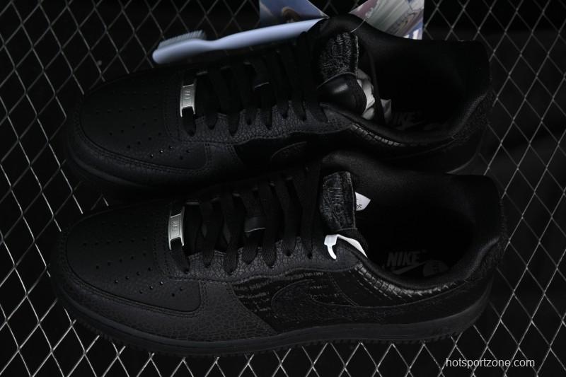 Nike Air Force 1'07 Low Casual Sneakers with Full-Length Air Cushion - HQ1977-001