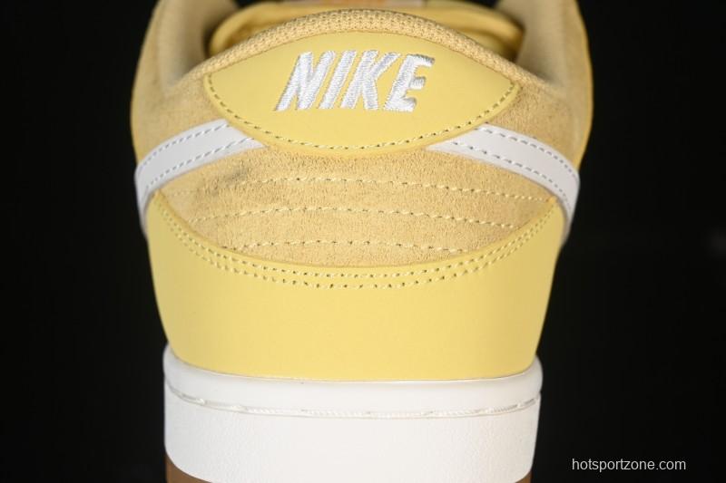 Nike SB Dunk Low Saturn Gold Low-Top Skate Shoes - FJ1674-700