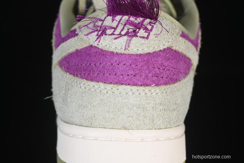 Nike Dunk Low Panda Viotech Green Purple Low-Top Casual Skate Shoes - IH7648-700