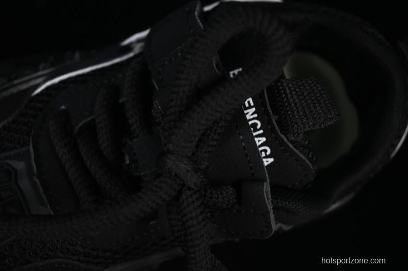 Balenciaga Non-Slip Wear-Resistant Casual Kids Shoes Black