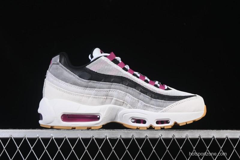 Nike Air Max 95 Retro Cushioned Running Shoes with Air-Sole Unit - HF7545-100