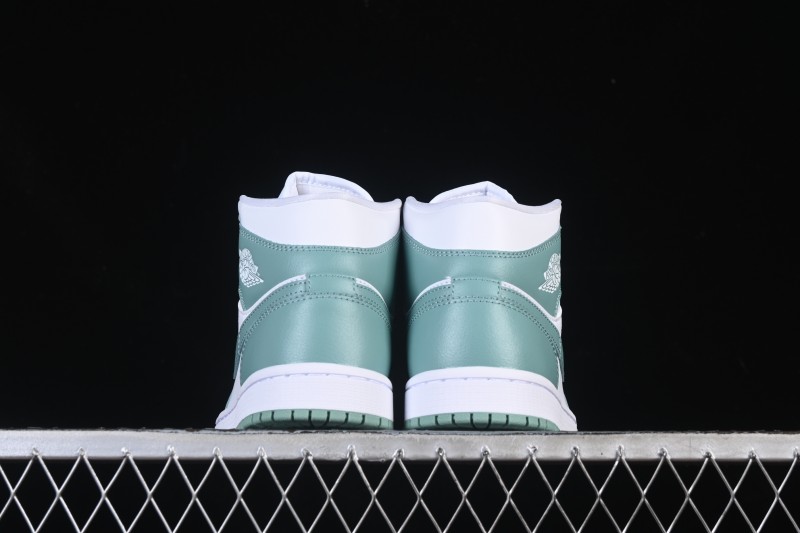 Nike Air Jordan 1 Mid Jade Smoke - BQ6472-138
