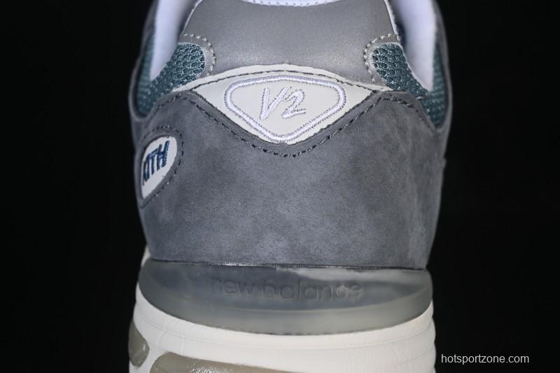 New Balance Kith x New Balance Made In USA M991 Classic Versatile Dad Shoes Casual Athletic Running Shoes - U991KH2