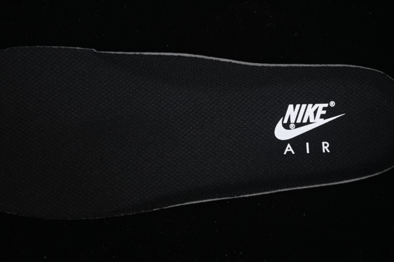 Nike Air Force 1'07 Low Black White Cracked Leather Casual Sneakers - ZH0316-118