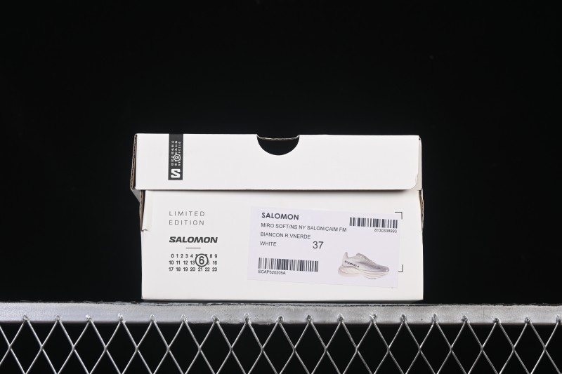 Maison Margiela MM6 x Salomon Spectur Low-Top Lace-Up Casual Lifestyle Shoes in White - AJE5
