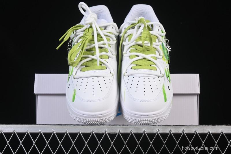 Nike Air Force 1 '07 Low Capricorn Hand-Painted Doodle Zodiac Series Casual Sneakers - 1222119